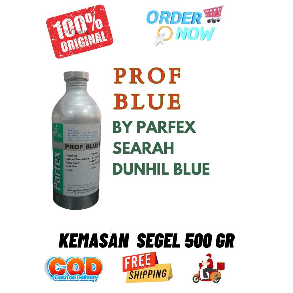 500 GR PROF BLUE BY PARFEX SEARAH DUNHIL BLUE KEMASAN SEGEL