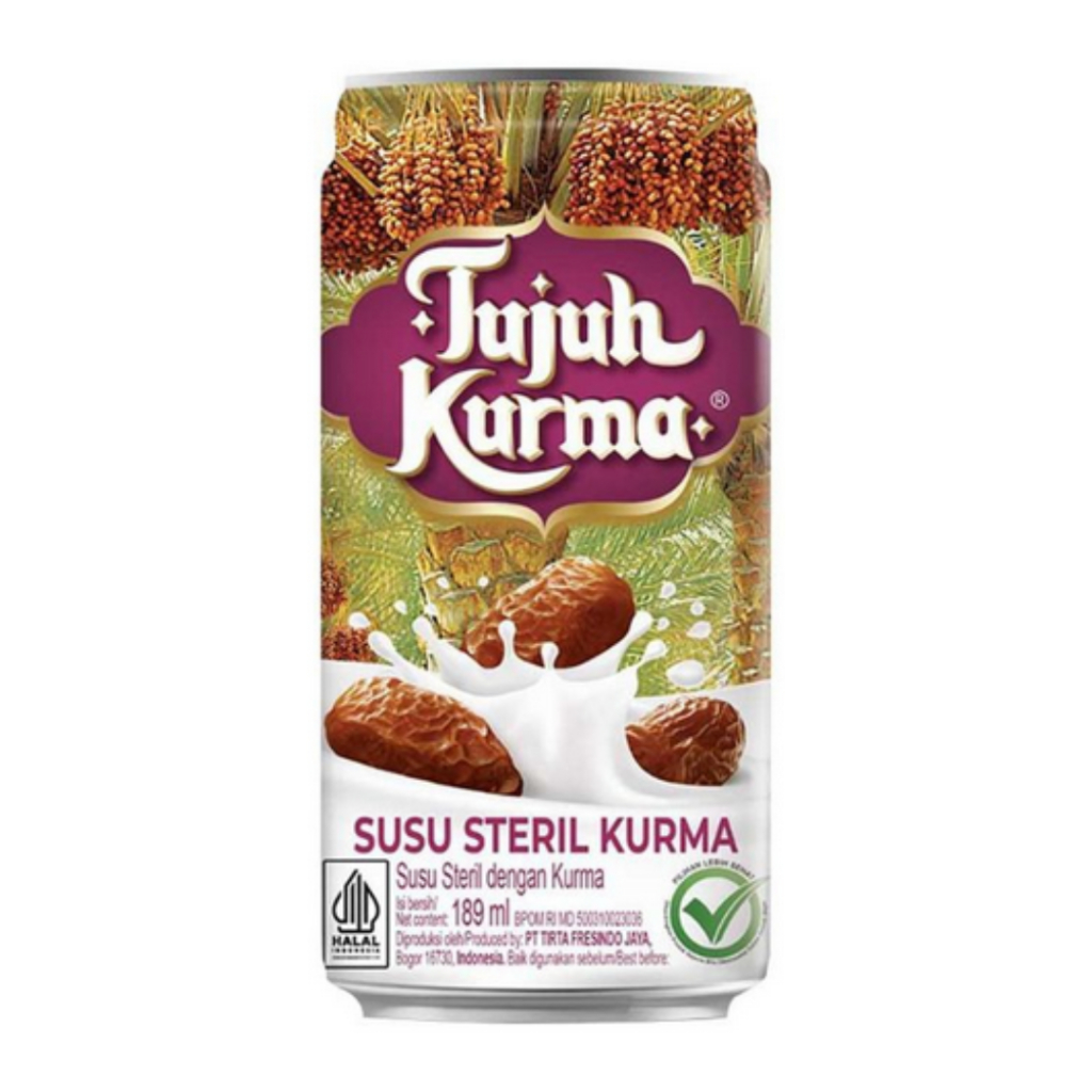 

SUSU STERIL TUJUH KURMA 189 ML MINUMAN SUSU SAPI