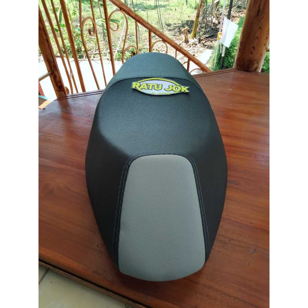 Jok mio M3 model roadrace double seat VARIASI ABU