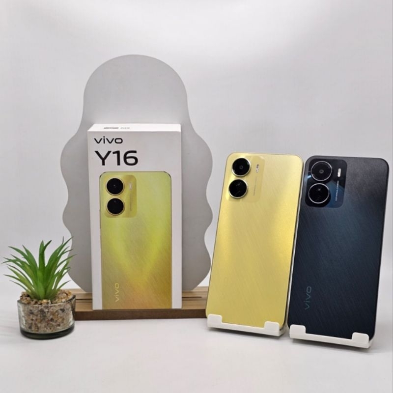 Vivo Y16 3/32 3/64 4/32 4/128 GB Garansi Resmi Indonesia Second Fullset