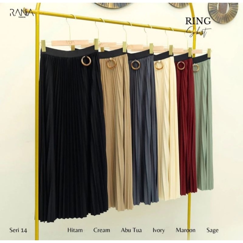Rok Plisket Rania Ring / Rok Plisket Premium