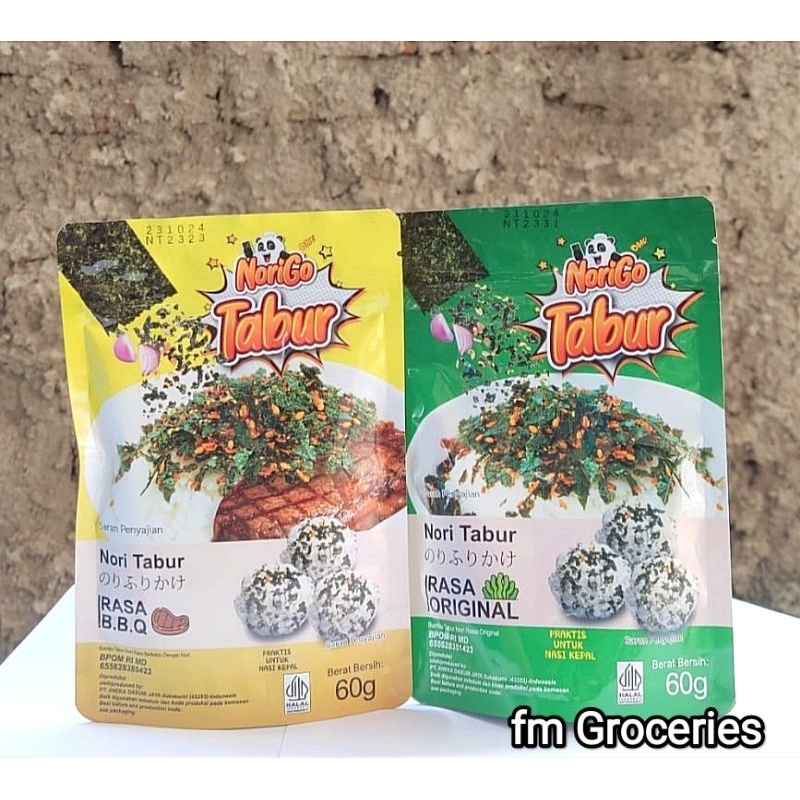 

NoriGo Tabur 60 gram Enak & Halal