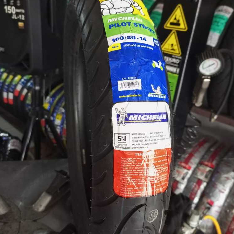 MICHELIN PILOT STREET 100/80-14 TUBELESS