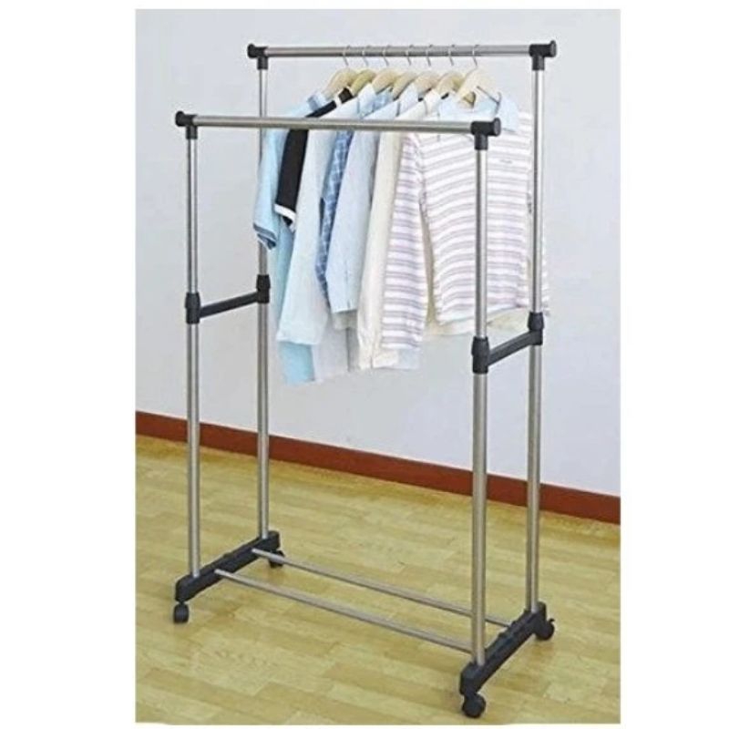 RAK BAJU HANGER LEMARI BAJU CANTOLAN BAJU