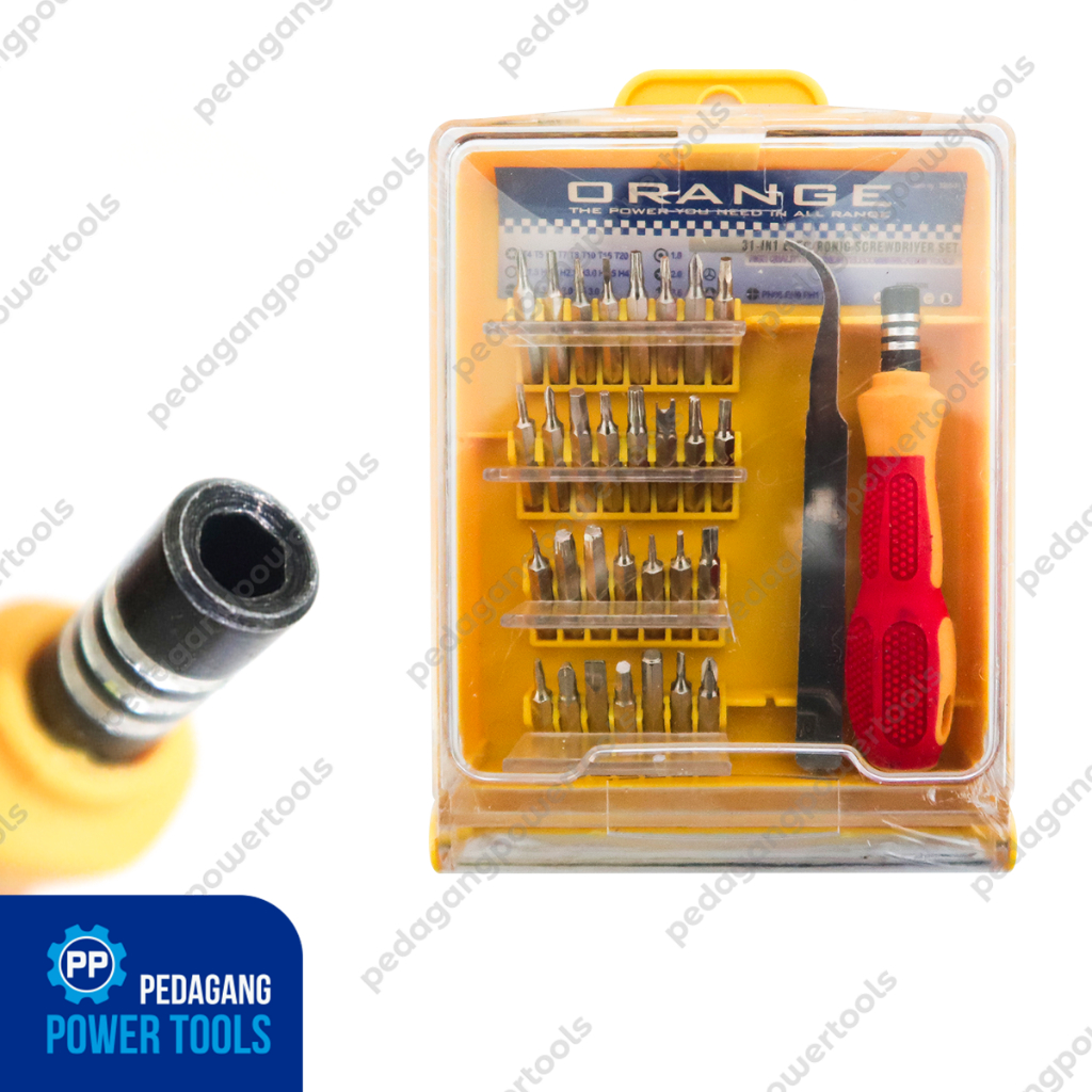OBENG HP MINI SET 32 IN 1 HANDPHONE ELEKTRONIK LAPTOP KOMPUTER PINSET