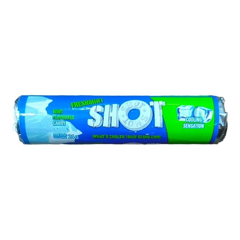 Nostalgia 90-an: Permen Mint SHOT 24 Gr Kenangan Jadul Permen Polo