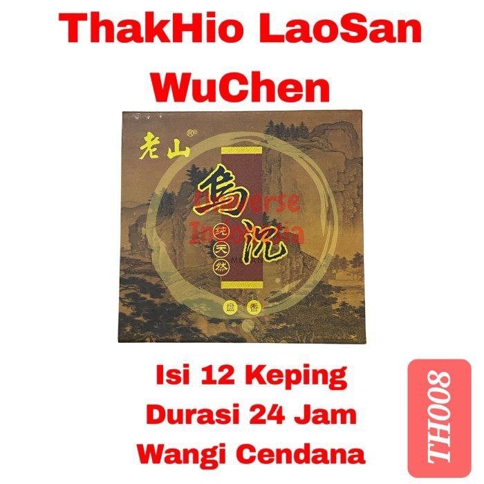 ThakHio Thak Hio Dupa Lingkar Cendana Wuchen Kotak Sembahyang
