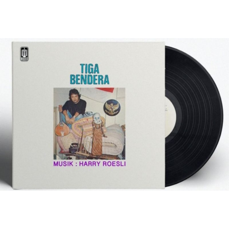 Vinyl Harry Roesli-Tiga Bendera(Mph0011)