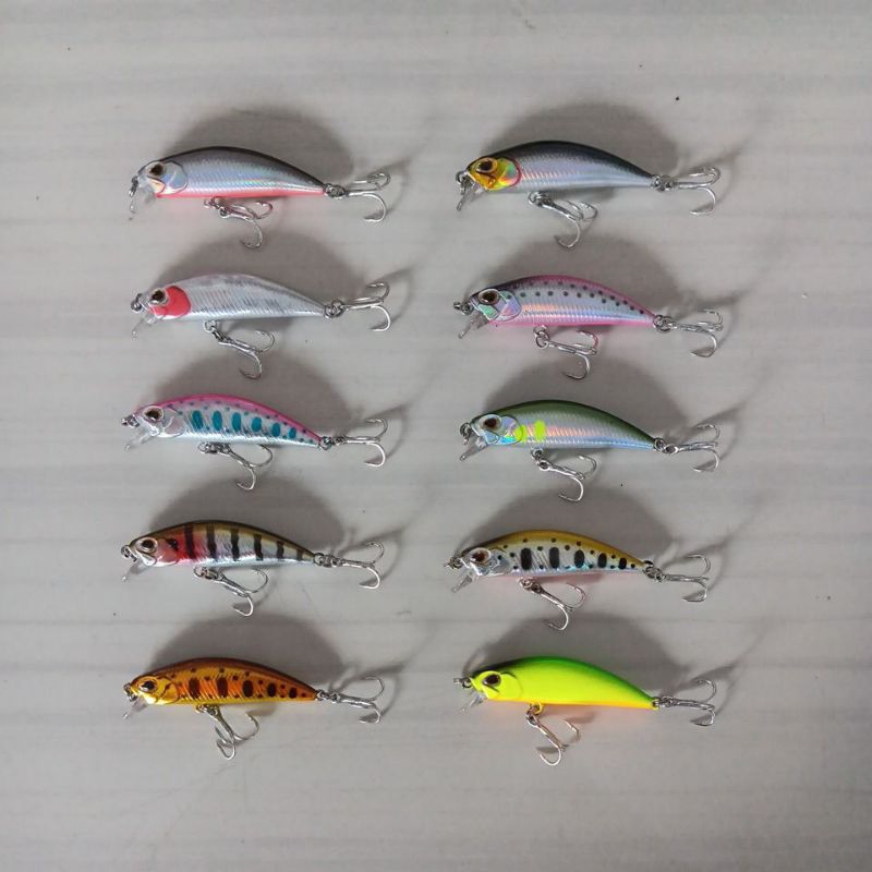 Umpan Lure New Minow Sinking Casting Ultralight 5gram Full Set