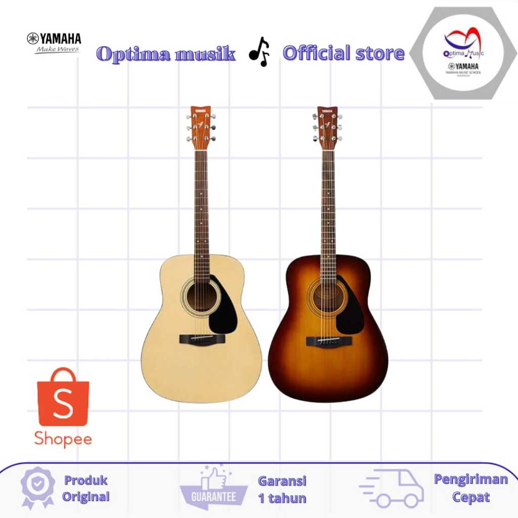 Yamaha gitar akustik F310 / F-310 gitar folk original yamaha