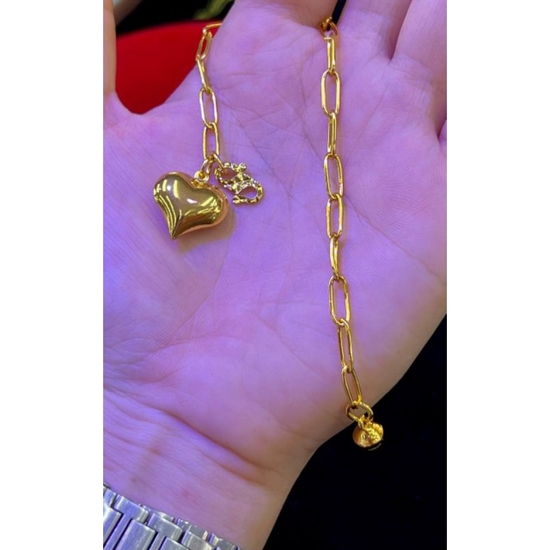 GELANG PAPER CLIP EMAS BANGKOK