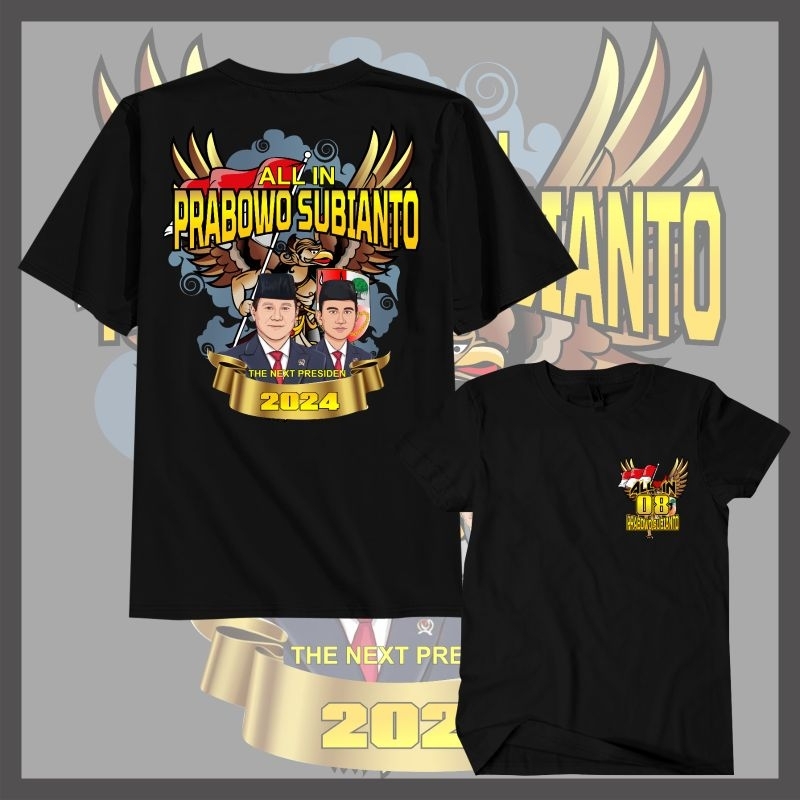Kaos Prabowo Gibran 2024 Prabowo Cawapres RI