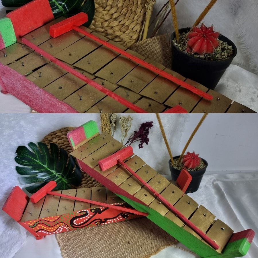 ✅ALAT MUSIK TRADISIONAL GAMELAN ANAK - Xylophone, Saron, Mainan Anak Gambang, Alat Musik Tradisional