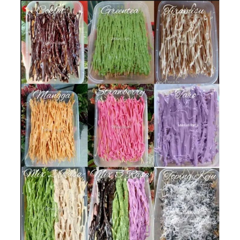 

Mie Lidi Mbull Cokelat Lumer - Aneka Rasa