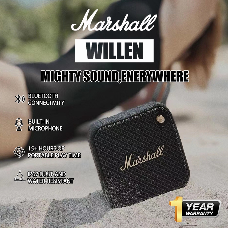 JXK7 Original Marshall Speaker/Marshall Willen Portable Bluetooth Speaker Waterproof