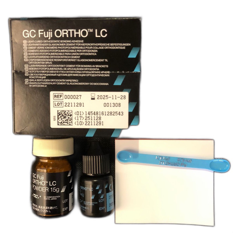 Bma DENTAL Lem Behel Ortho GC GIC Fuji Ortho LC Light Cured