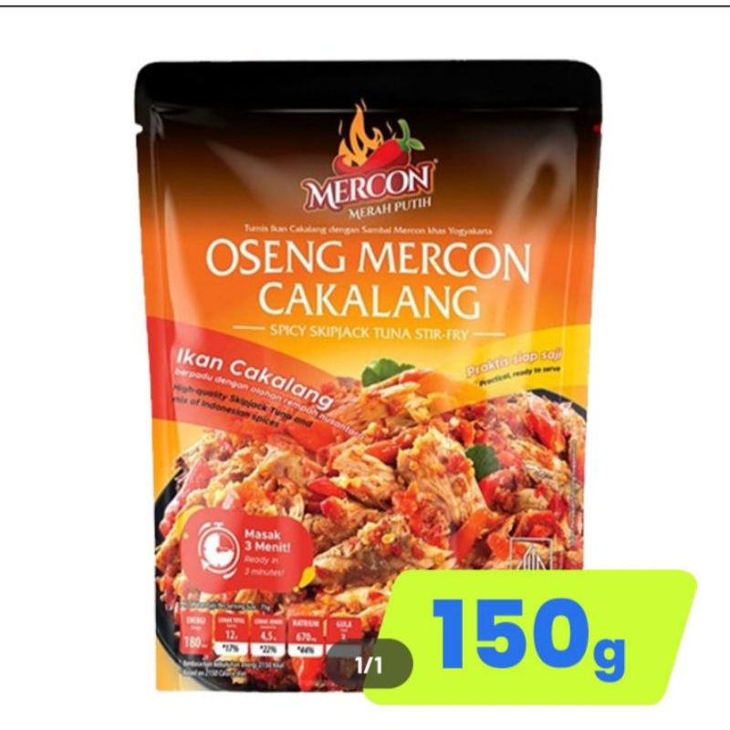 

Marcon Merah Putih Oseng Marcon Cakalang 150g