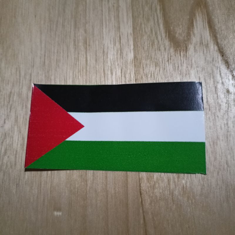 

stiker mobil bendera palestina