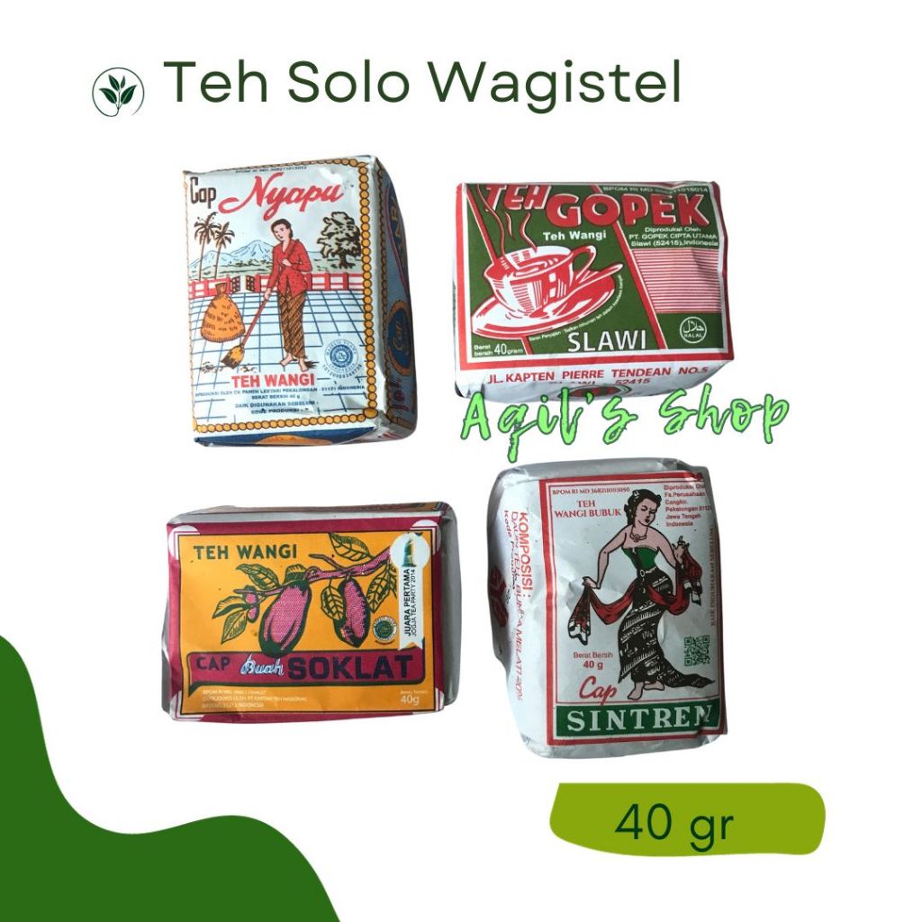 

PAKET TEH WAGISTEL (SOLO) KHAS JAWA TENGAH