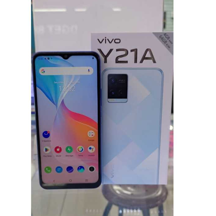 VIVO Y21A 4/64GB SECOND SEKEN BEKAS RAM 4GB INTERNAL 64GB