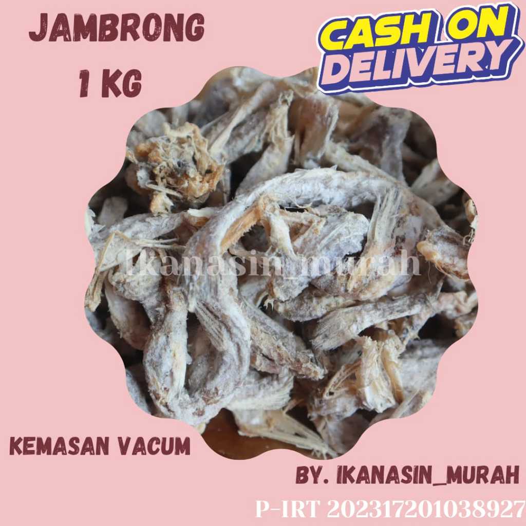 

IKAN ASIN JAMBRONG 1KG / IKAN ASIN MURAH BISA COD