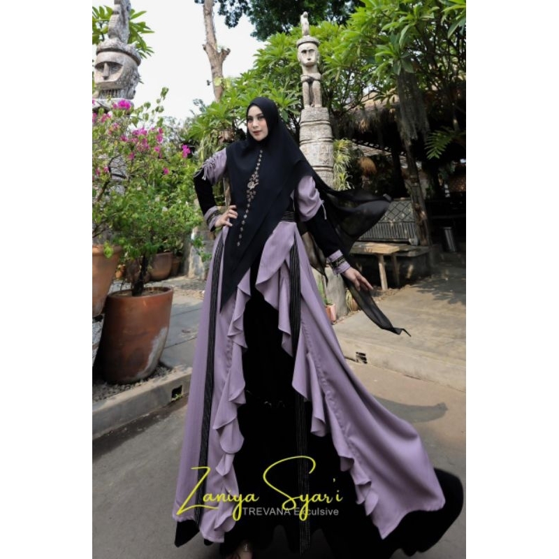 (New/COD/Cicilan) Syar'i "ZANIA Series" By trevana
