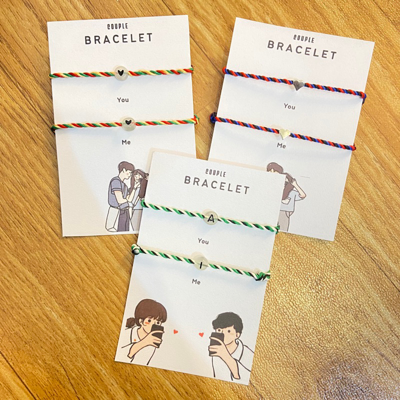 (2pcs) Gelang couple terbaru // Gelang couple pasangan