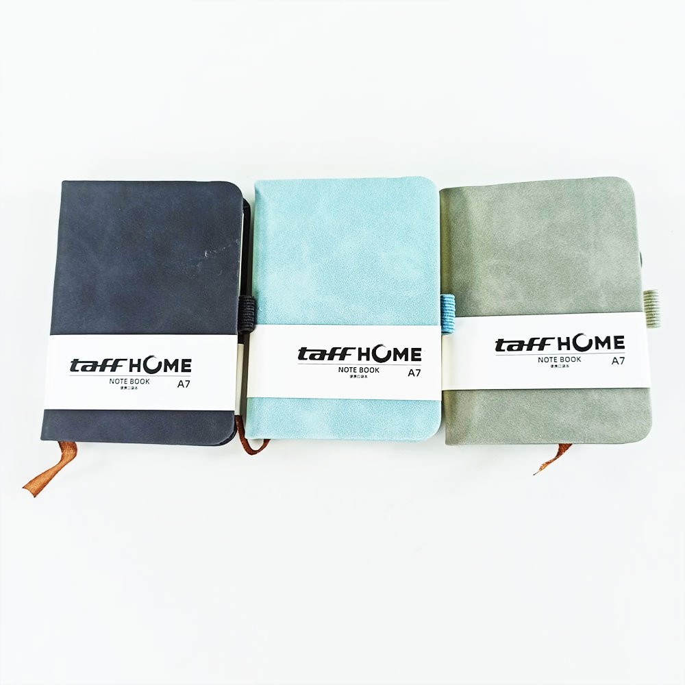 

TaffHOME Buku Catatan Harian Notebook with Strap Ledger Pen Holder A7 - LXY0133