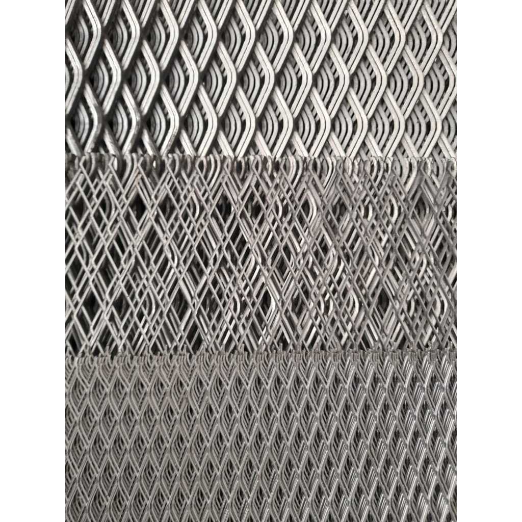 Expandedmesh Expanded Metal Besi Type F - 3035 (1,2 x 2,4 m)