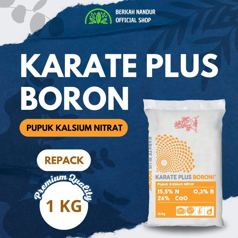 Pupuk Karate Plus Boroni 1 kg Kemasan Pabrik Karate Boron