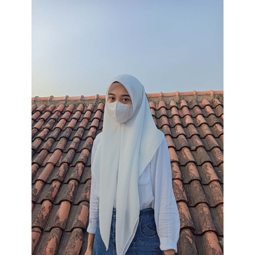 Kerudung Segi Empat Paris Premium/ Kerudung Paris Voal/ Kerudung Paris Premium