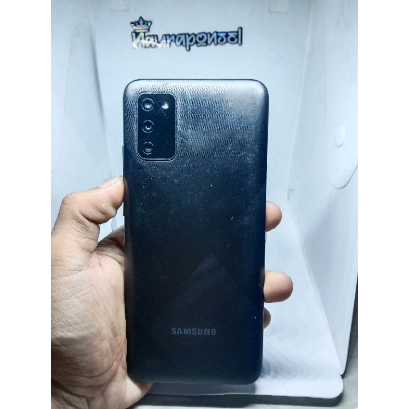 samsung A02s 4/64 hp & cas nominus garansi second