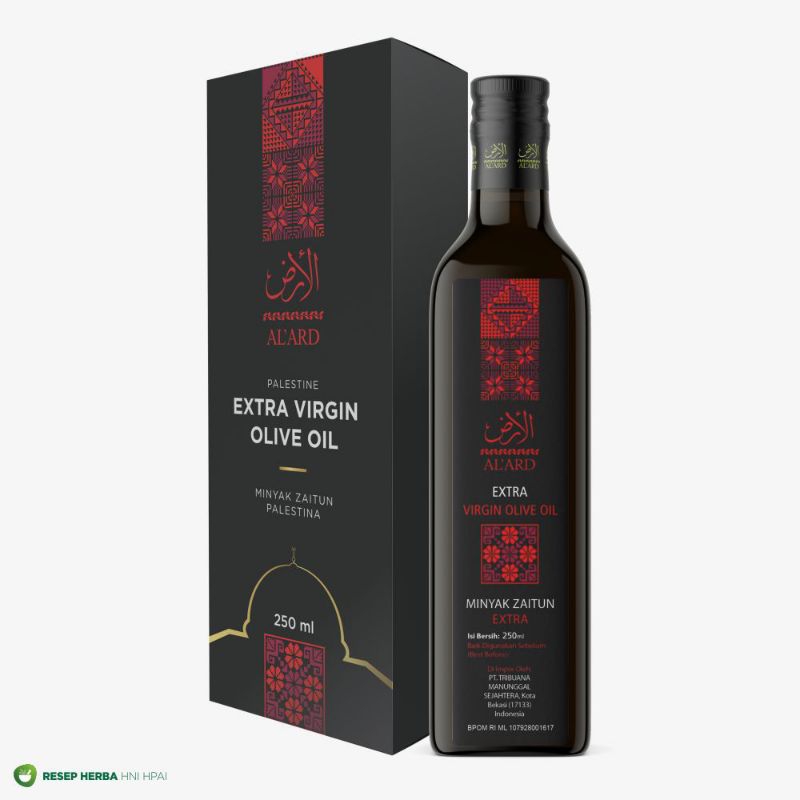 Minyak Zaitun Al-Ard | Zaitun Premium Palestina