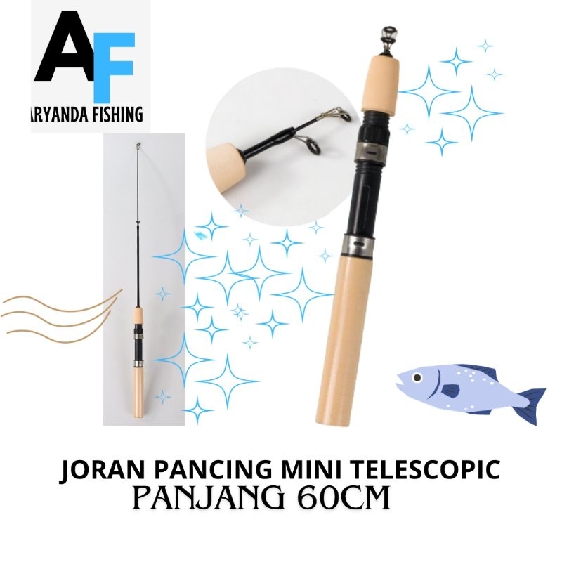 Joran Pancing Telescopic mini 65cm