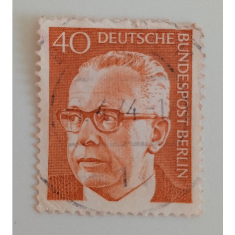 

[STAMP COLLECTION FOR SALE] Prangko Germany Stamp (Used) - Gustav Heinemann