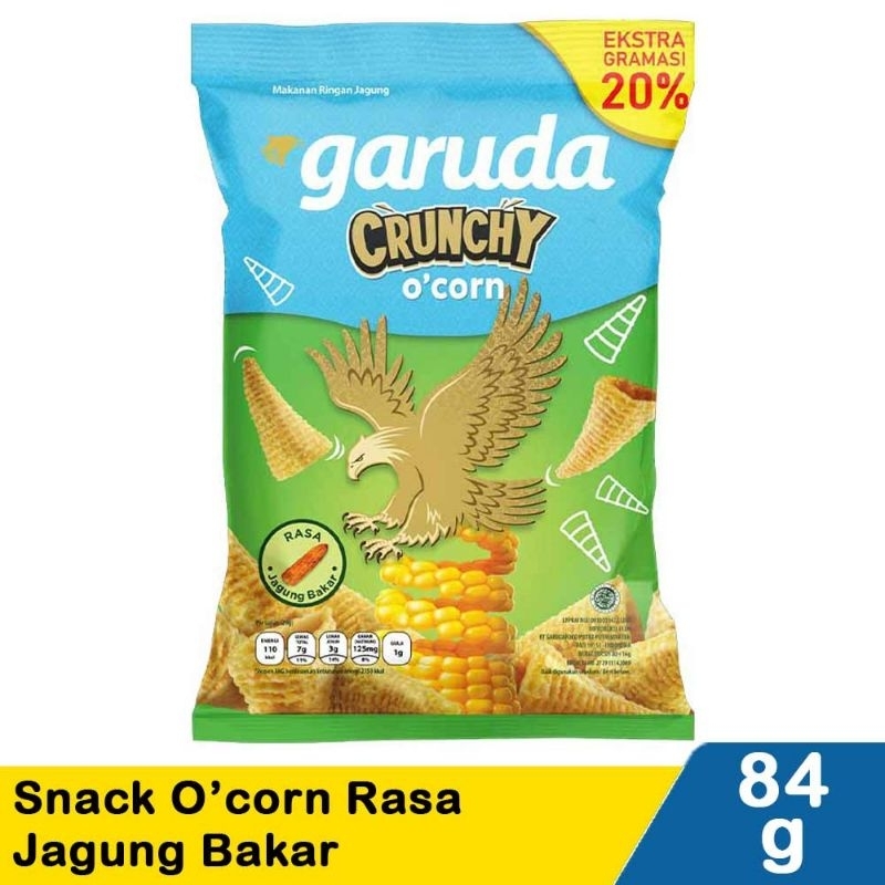 

Garuda Snack O'corn Jagung Bakar 84G
