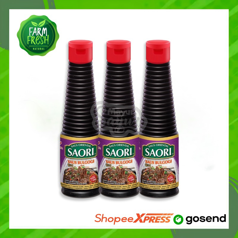 

KIRIM INSTAN Saus Saori / Saos Bulgogi Kemasan 133 ML