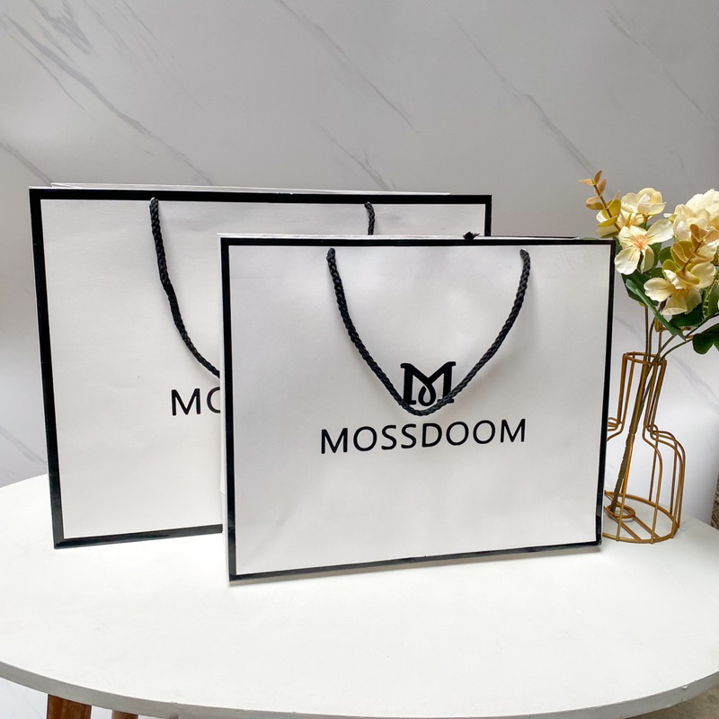 

Paperbag Mossdoom Kotak Hadiah Paper Bag Tas Lokal Cewek