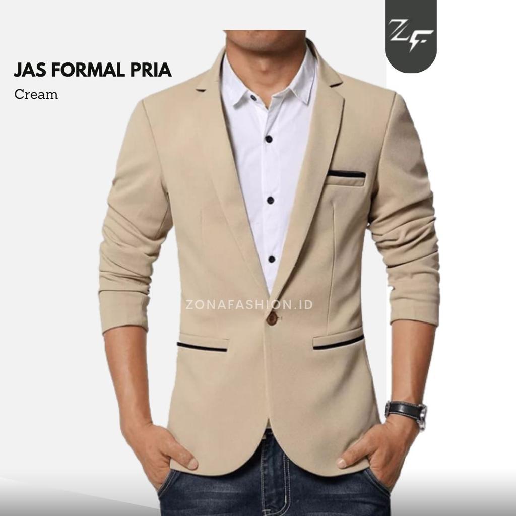 Jas Pria Slim fit Anak Muda