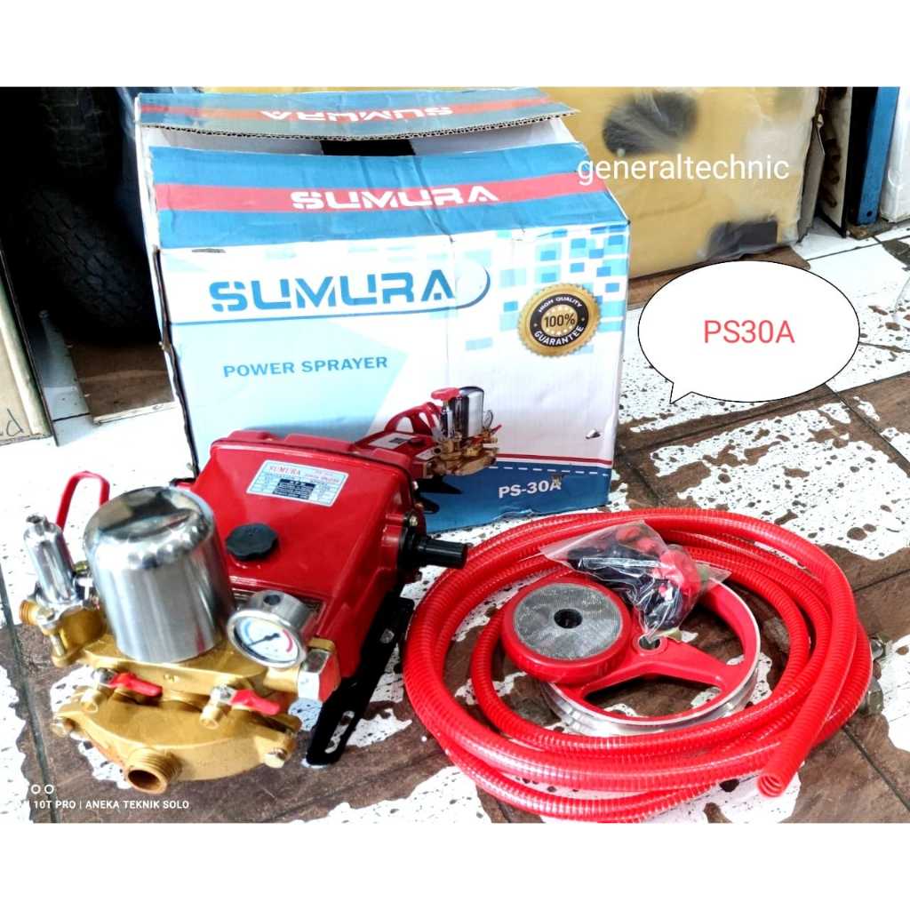 Power Sprayer PS30 Sumura Pompa Stimset PS30A Sumura
