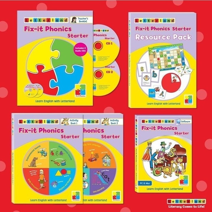 

Letterland Fix-it Phonics Starter Teachers Pack