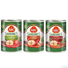 

ABC SARDINES 155 GRAM KALENG KECIL SARDEN ABC SAUS TOMAT CABAI EXTRA PEDAS TOKO SEMBAKO BANDUNG MURAH