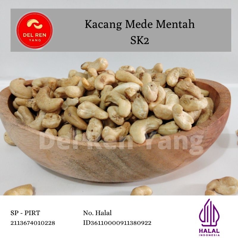 

Kacang Mede Mentah Utuh SK2 1kg