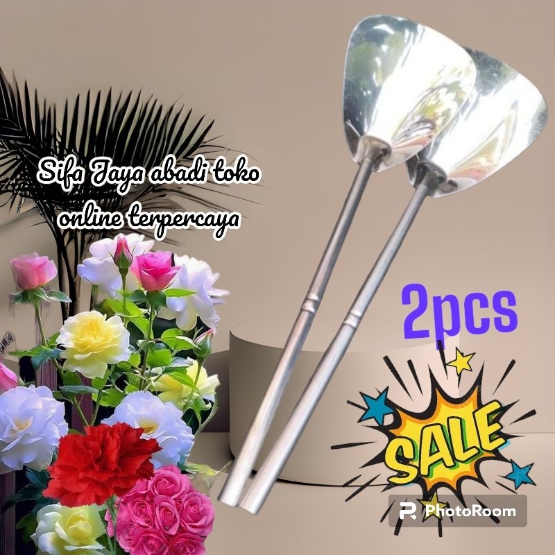 SUTIL setenlis 2pcs/erok bahan setenlis/SEPATULA