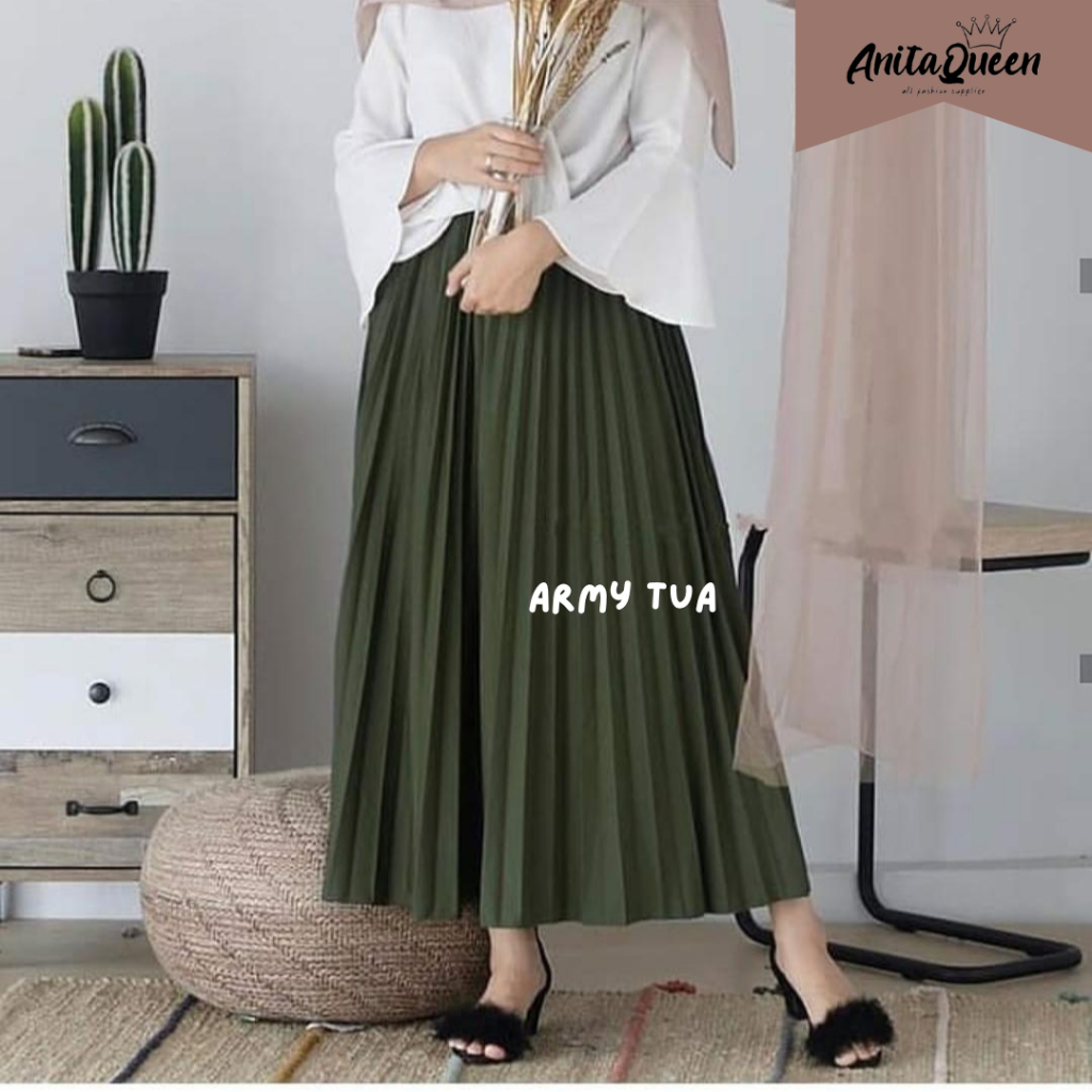 ROK PLISKET MAXI/ ROK PLISKET PREMIUM/ ROK PLISKET HYGET/ PAKAIAN MUSLIM WANITA