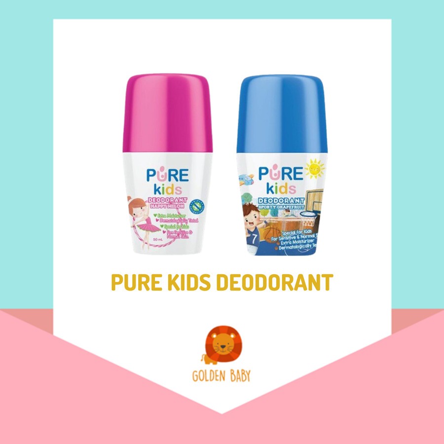 Pure Kids Deodorant Penghilang Bau Badan Anak