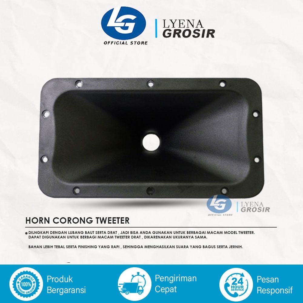 Corong Horn Tweeter 30 X 16 cm Model Drat