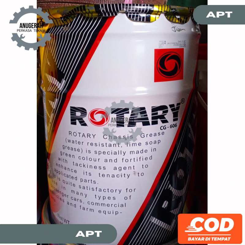Grease Gemuk Rotary Chasis CG 606 Pail 15 kg