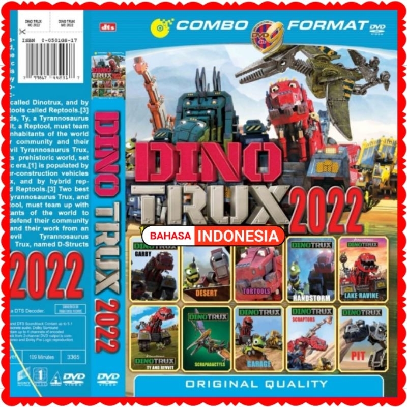 KASET FILM DINO TRUX DUBBING BAHASA INDONESIA-FILM KARTUN ALAT BERAT DINOTRUX-FILM KARTUN BAHASA IND