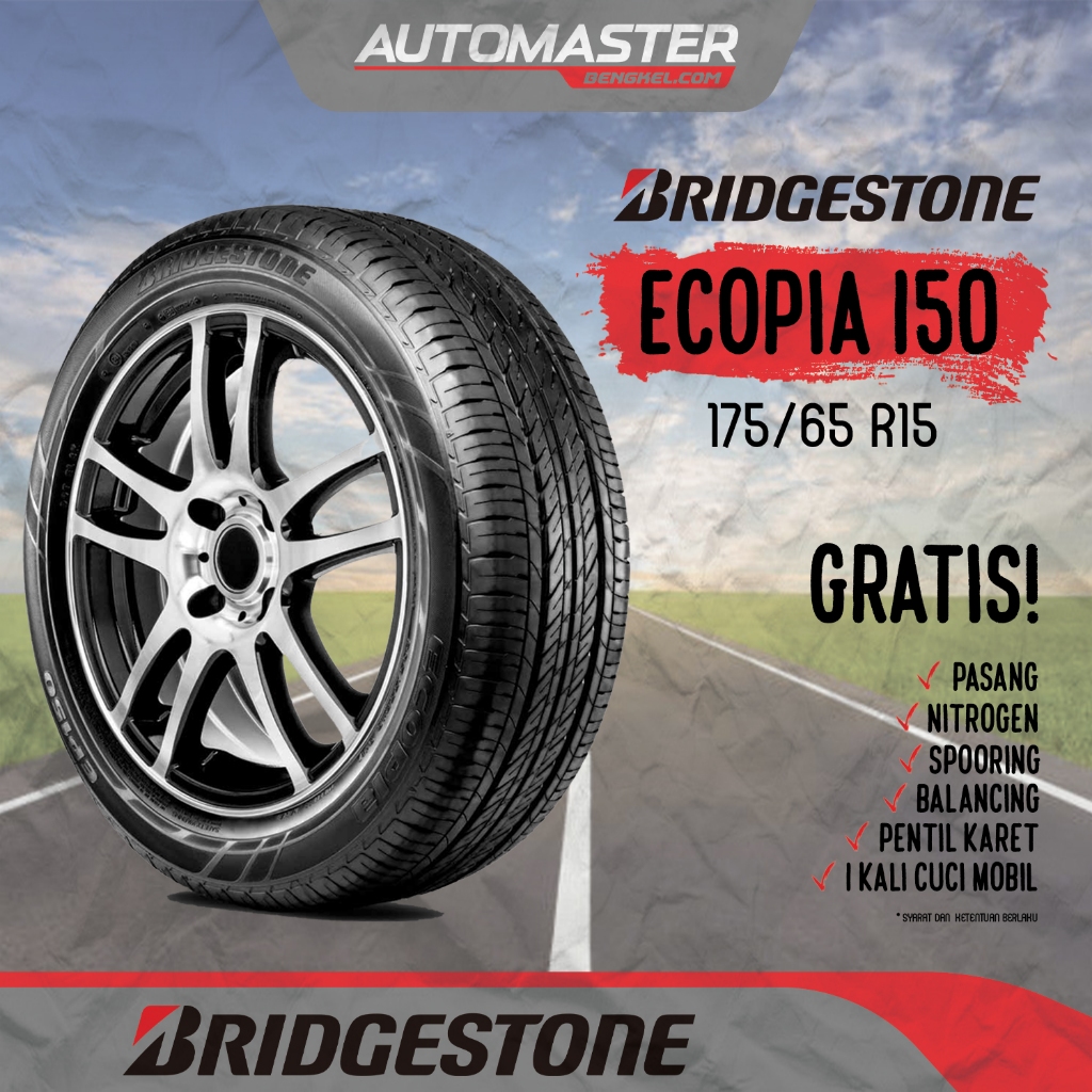Ban Mobil Mobilio Xpander Grandmax Luxio Ertiga Bridgestone ECOPIA EP150 175/65 R15